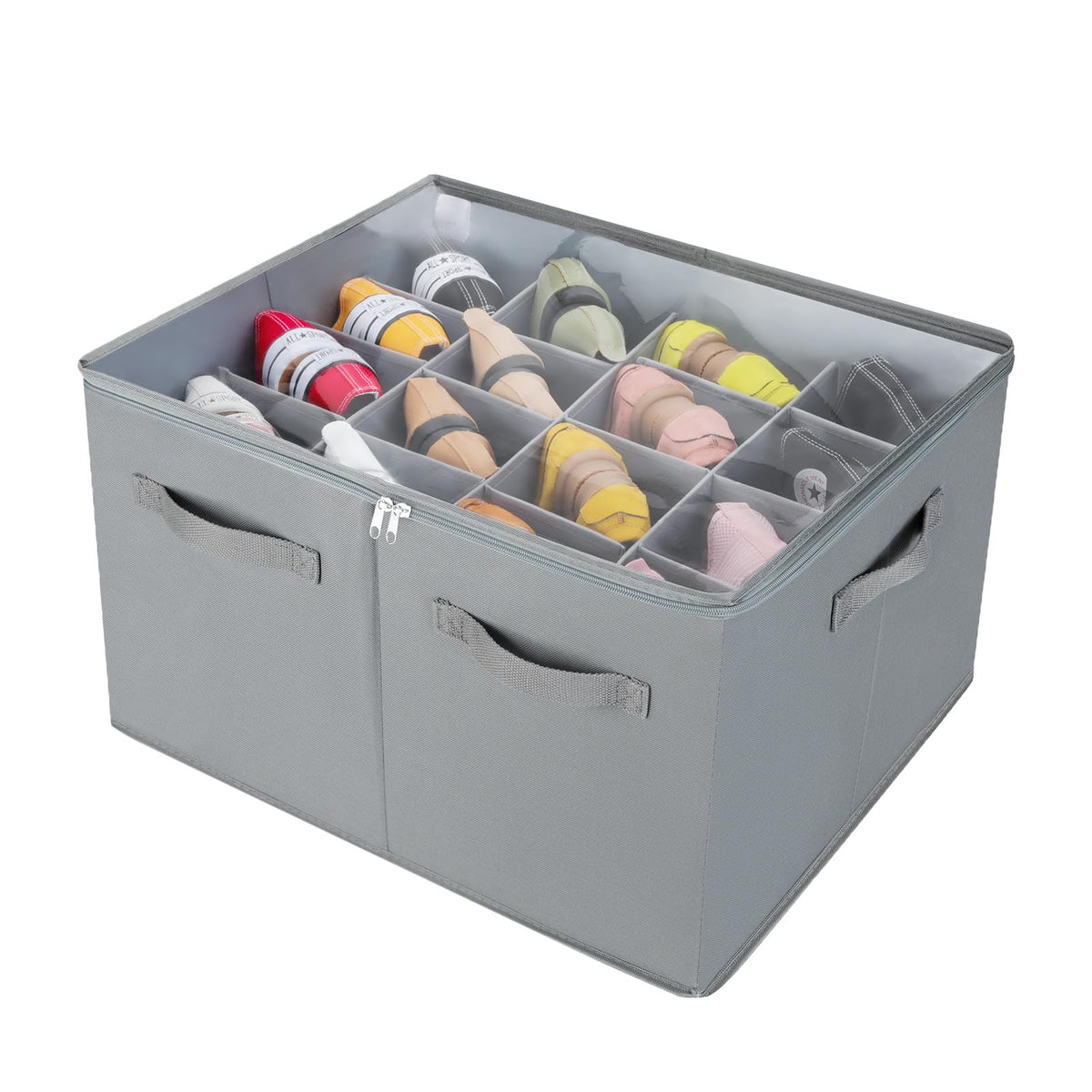Shoe Organizer for Closet, Foldable Shoe Box | Home Organization - Image 1