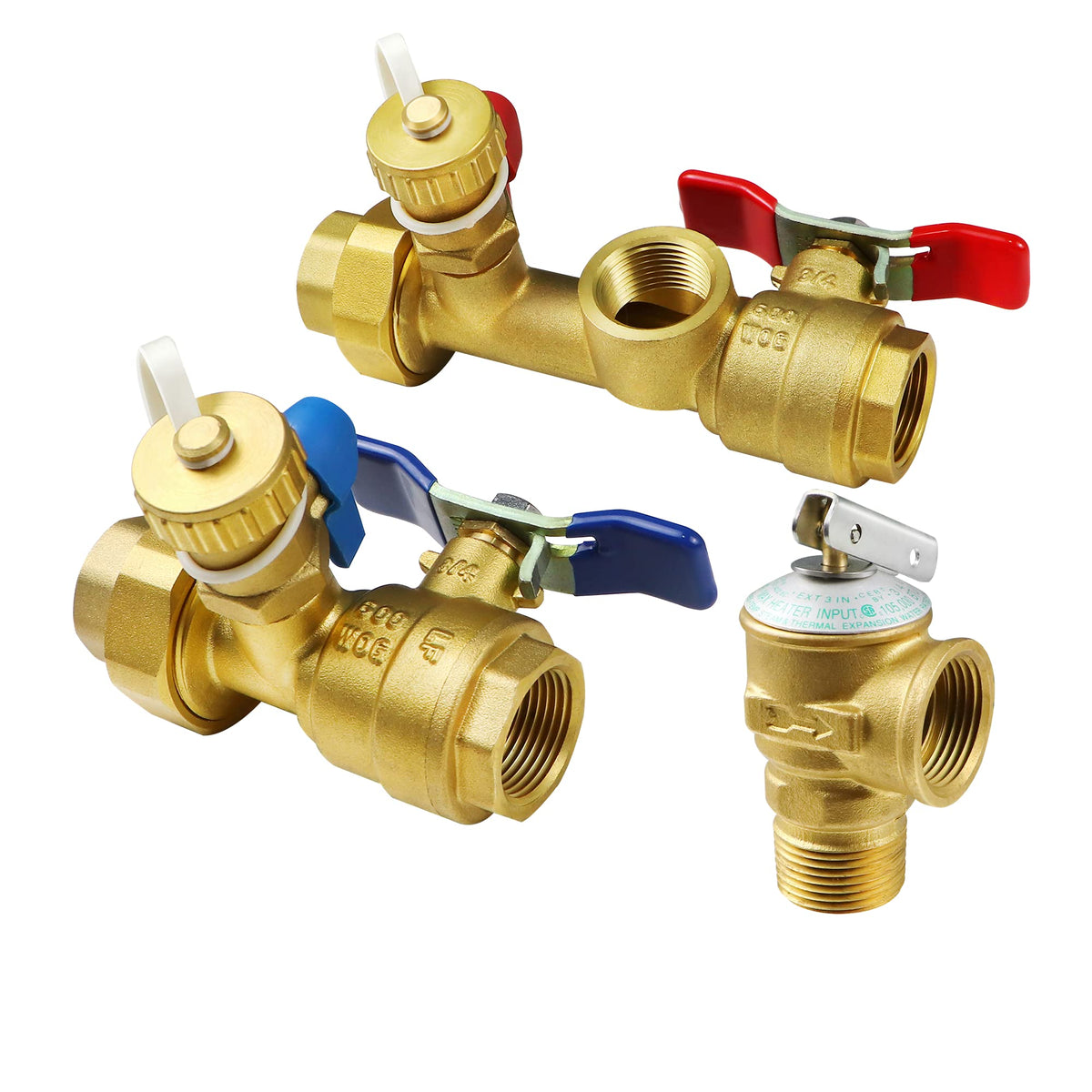 3/4 Inch IPS Isolator Tankless Water Heater Service Isolation - Image 1