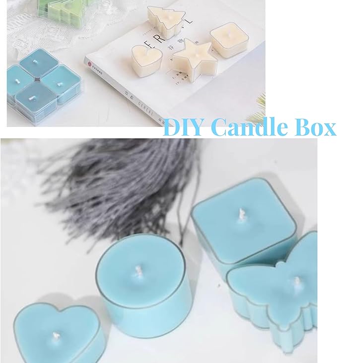 Small Acrylic Box Clear Display Box with Lid Jewelry Storage Organize Container Wedding Party Gift Boxes