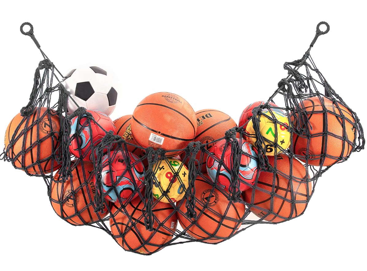 Sports Ball Storage Net,Hanging Basket Organizer Net - Image 1