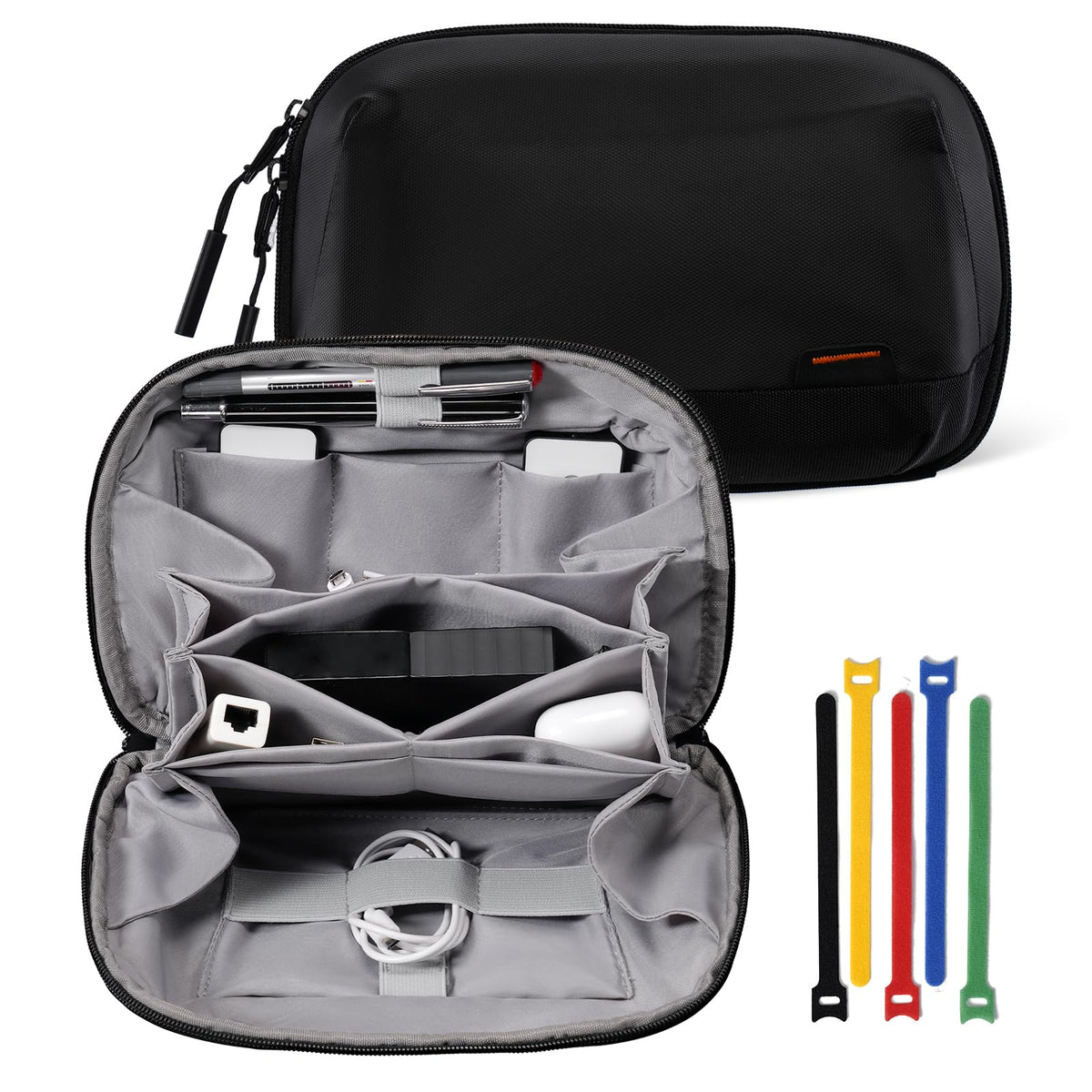 OrgaWise Electronics Travel Organizer, Multi-Layer Tech Case - Image 1
