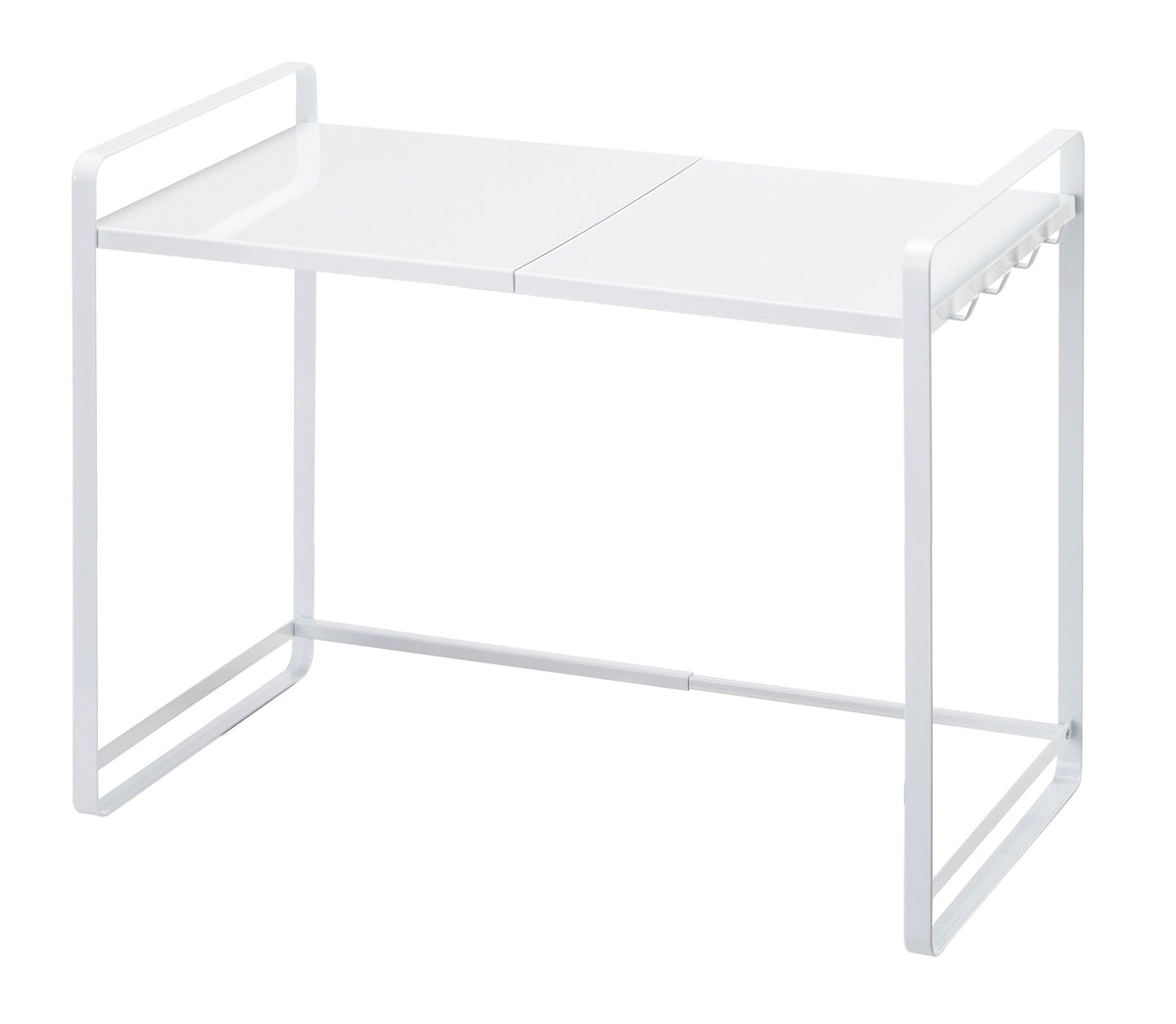 YAMAZAKI Home Expandable Kitchen Counter Organizer, Steel - Image 1