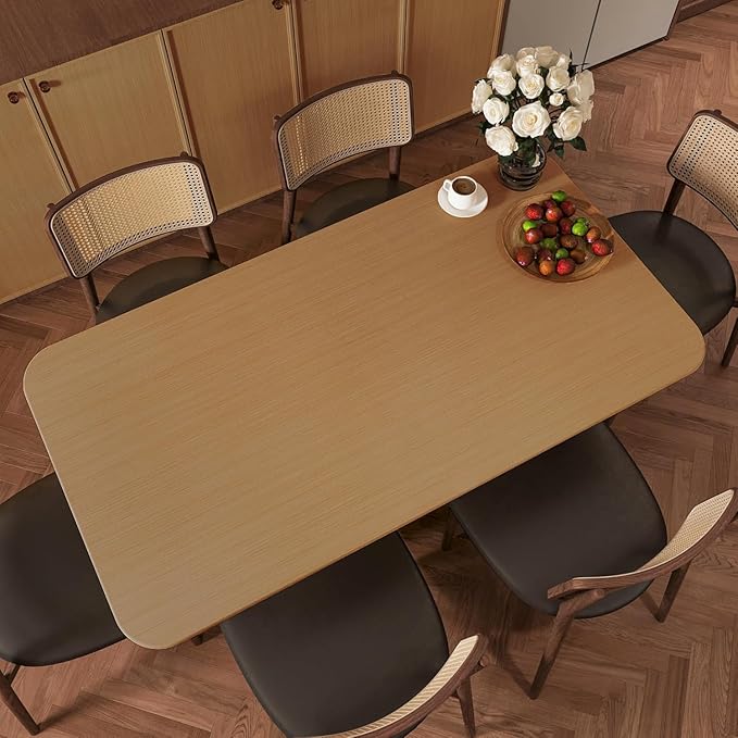 Light Brown Wood Contact Paper Thick Oak Wood Wallpaper Peel and Stick 16"x354" Waterproof Removable Faux Wood Grain Vinyl Wrap for Cabinets Drawers Counter Top Covers Wood Wall Paper for Walls