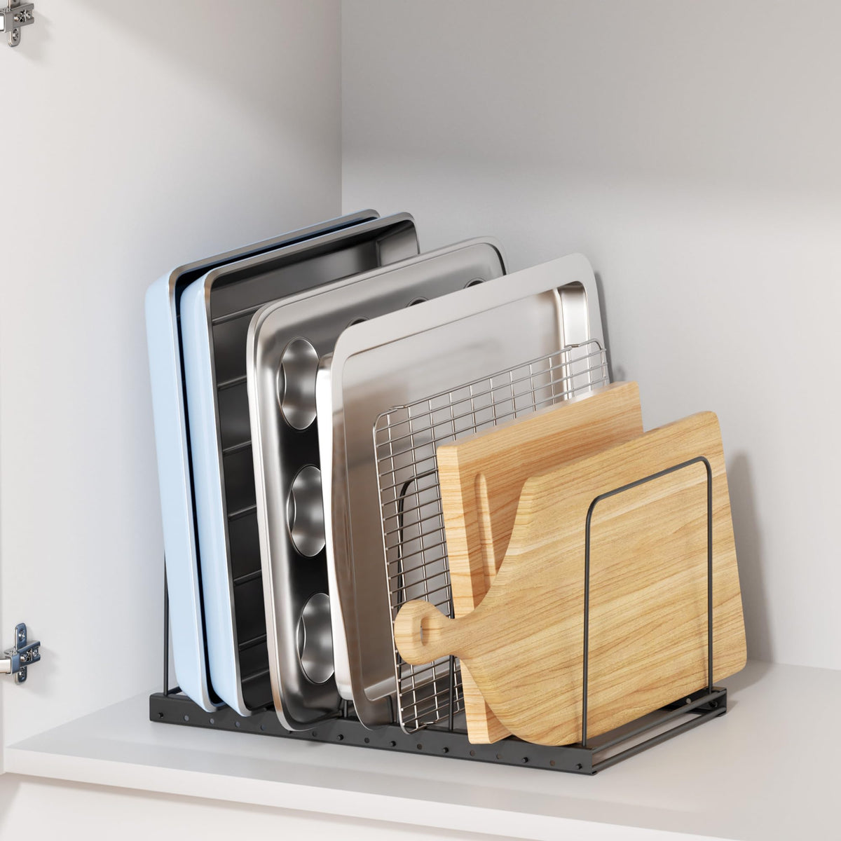 ORDORA Cutting Board Holder, Kitchen Organizer for Lightweight - Image 1