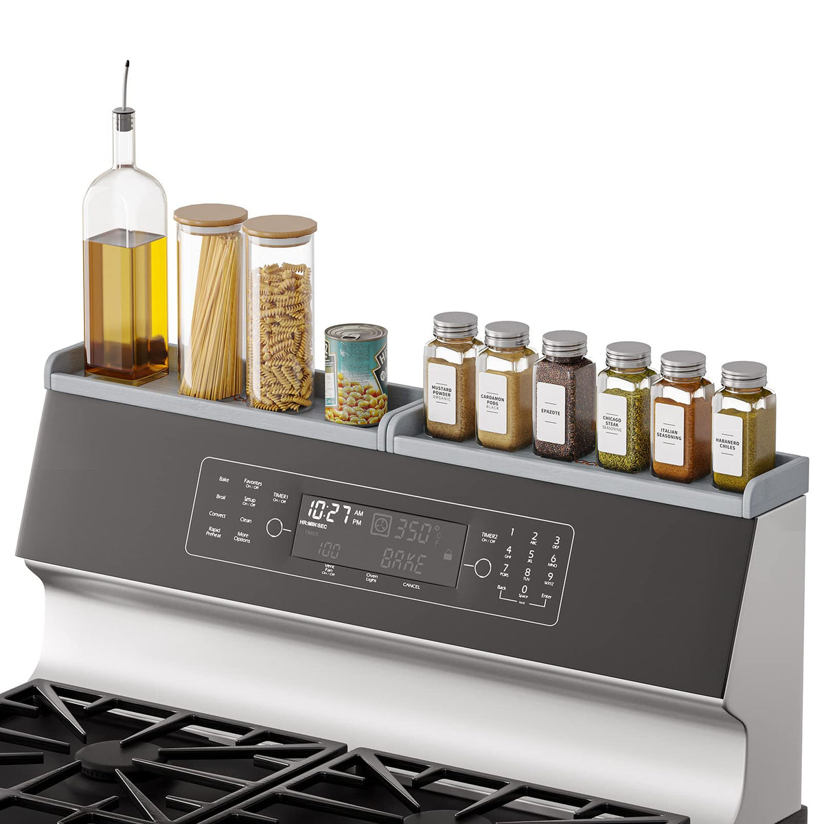 SpaceAid 30" Wide Kitchen Shelf Organizer for Stove, | All Products - Image 1