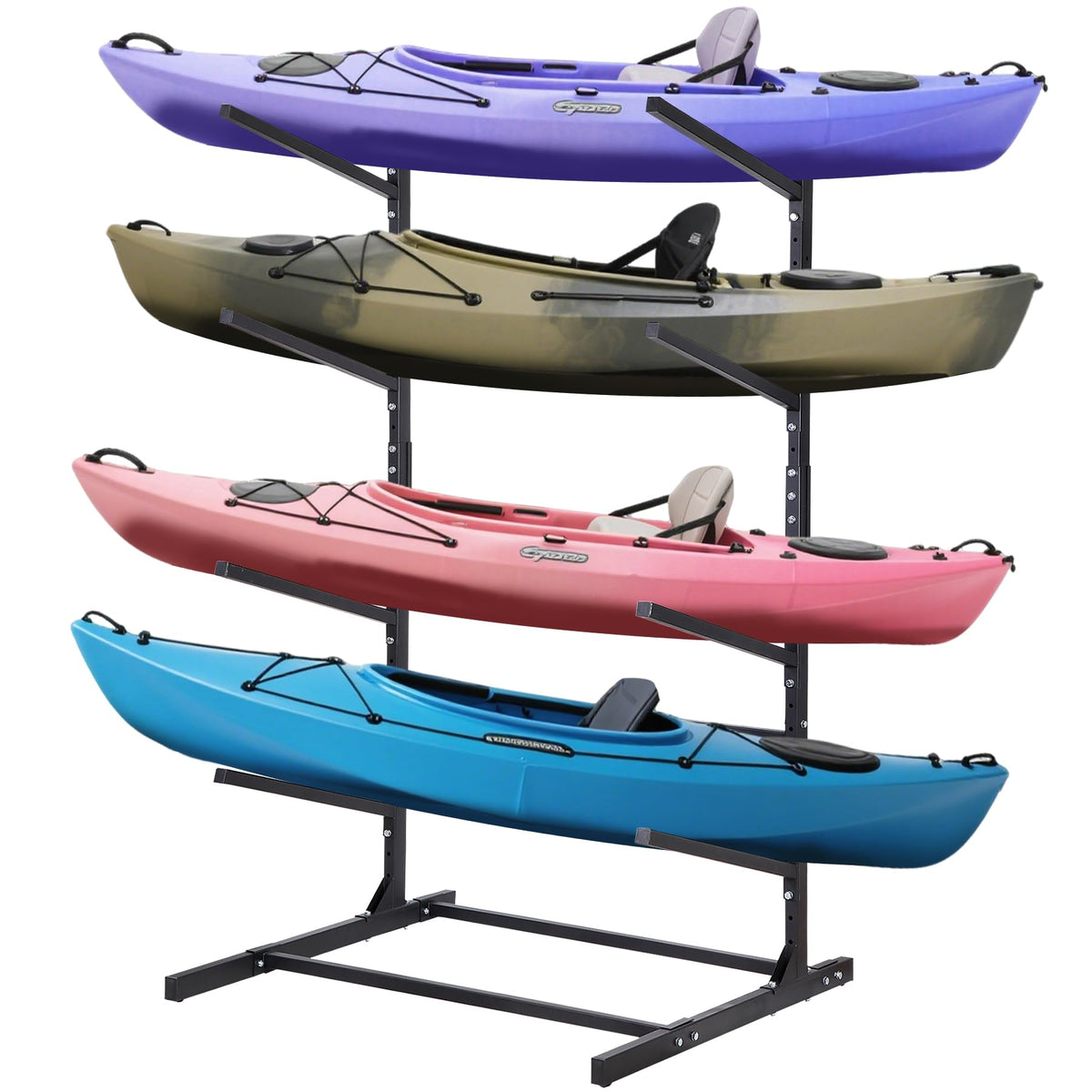 Kayak Storage Rack 3 Boards / 4 Boards, Kayak Racks for Garage - Image 1