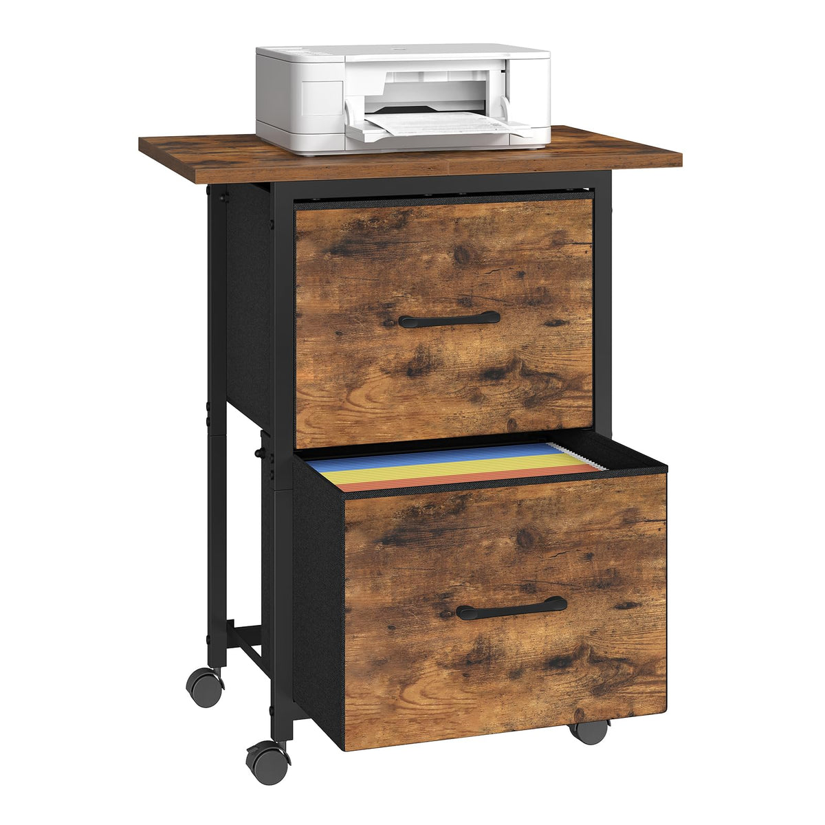 MAHANCRIS 2 Drawer File Cabinet, Vertical Filing Cabinet - Image 1