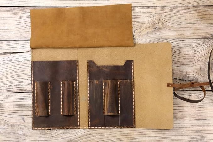 Full grain leather Hair Stylist Scissor Holder Pouch, leather barber roll case,shear case, leather hairdressing bag, hair stylist gifts, hair tool holder hair stylist tool bag,hair stylist travel case- FZ03-LHB05S