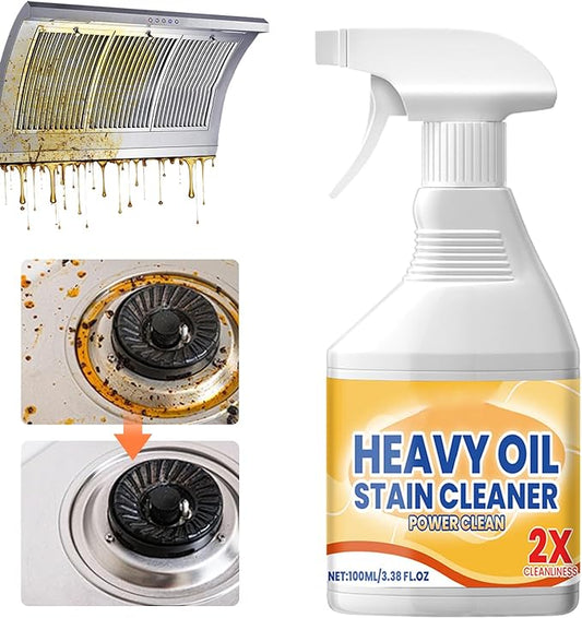 Kitchen Heavy Oil Cleaner, 2025 New All Purpose Kitchen Heavy Oil Cleaning Agent, Powerful Clean Kitchens Oils Stains Spray, Multipurpose Cleaner for Countertops, Ovens (1)