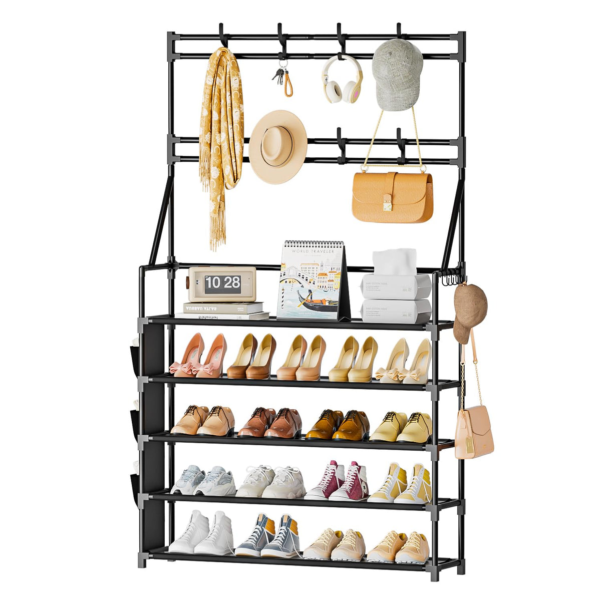 OYREL Shoe Rack, 5 Tier Shoes Storage Organizer with | All Products - Image 1