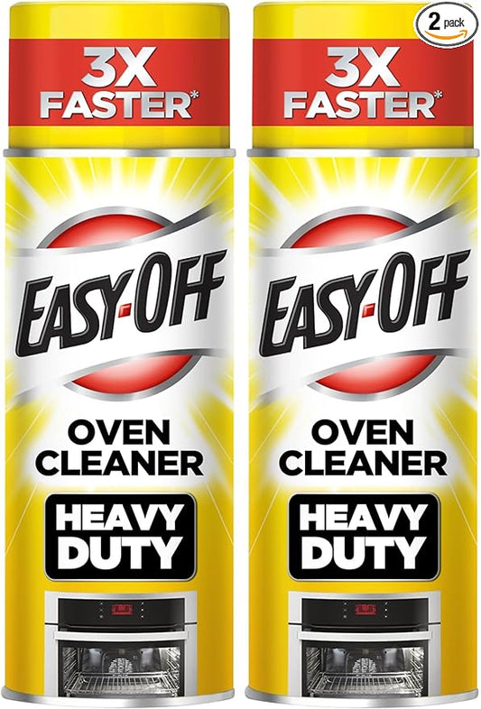 Easy Off Heavy Duty Oven Cleaner, Regular Scent 14.5 oz Can (Pack of 2)