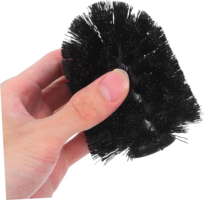10pcs Toilet Brush Replacement Heads Heavy Duty Stiff Bristles for Powerful Cleaning Easy Installation Compatible with Standard Brushes Bathroom Scrubber Refills for Home Hotel