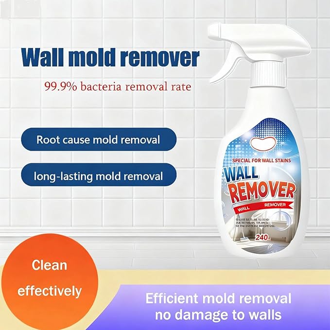 High-Efficiency Stain-Removing Spray， Wall Cleaner ，Effectively removes stains Suitable， for wood, tile, fabric, bathroom, and kitchen surfaces (3)