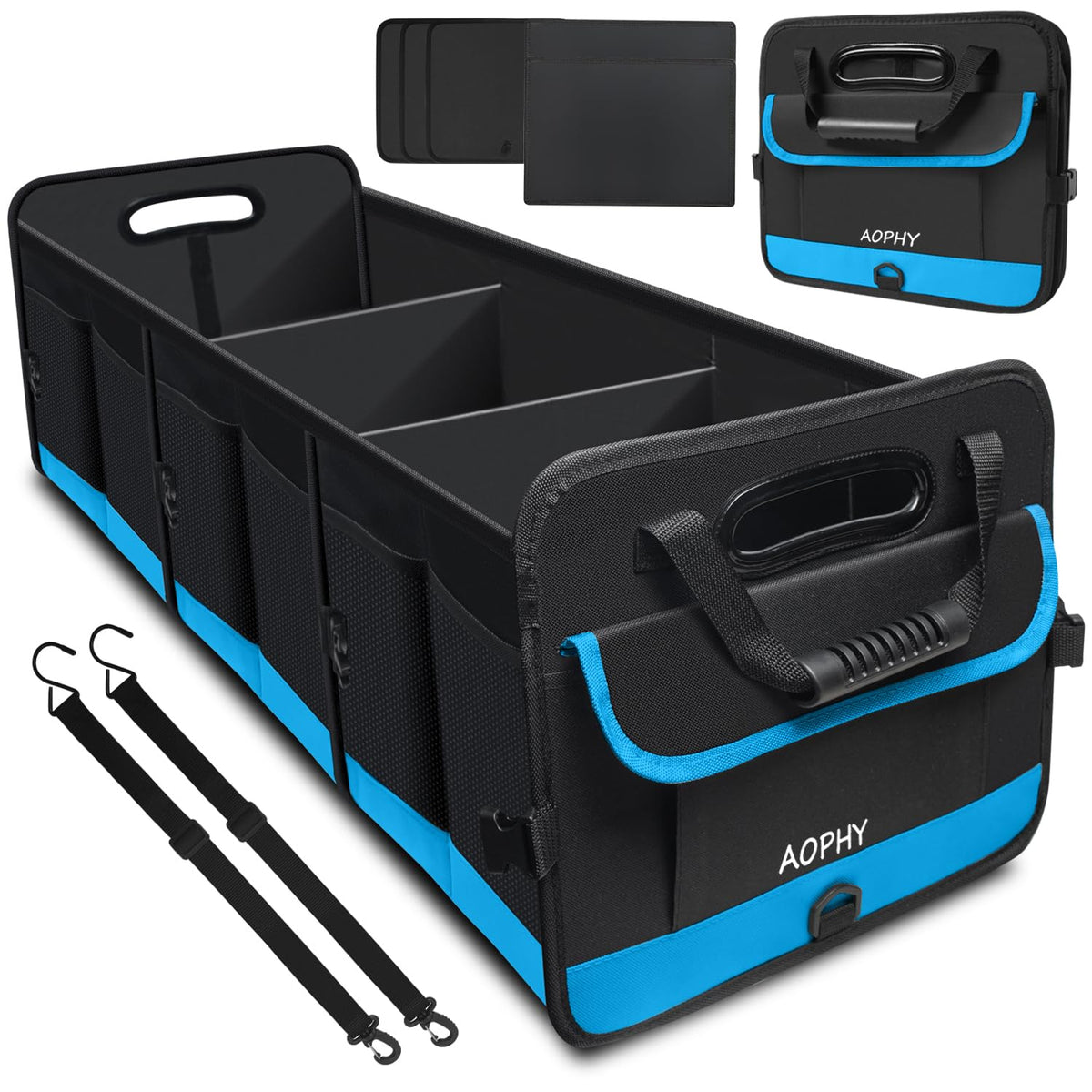 Trunk Organizer for SUV,95L Collapsible Car Storage for Truck - Image 1
