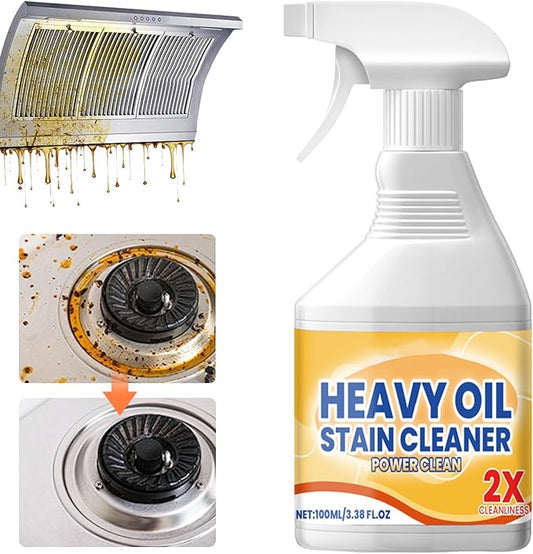 Kitchen Spray Cleaner and Degreaser,All Purpose Cleaner,Grease Remover, Oil-Dissolving Care and Cleaning Agent for Stove,Oven,Dishwasher,Appliances,3.38 Oz (1pcs)