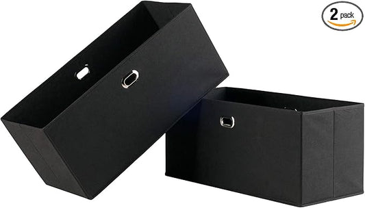 Winsome Torino Storage/Organization, Black 23.03"W x 10.24"H x 10.24"D
