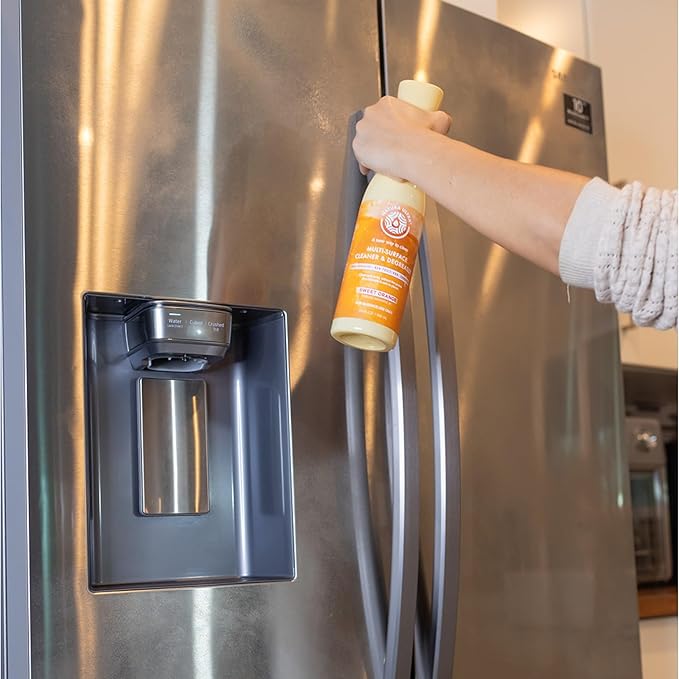 Multi-Surface Cleaner & Degreaser - Home and Kitchen degreasing, Spray for Glass, Countertops, Appliances, and Floors - Eco-Friendly Effective Cleaner & Degreaser (Sweet Orange)