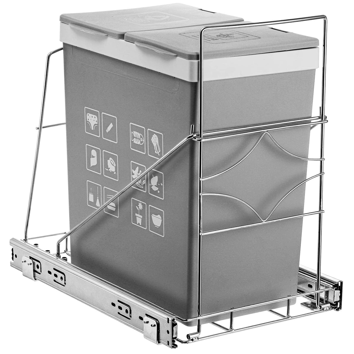 Youeon Pull Out Trash Can Under Cabinet | Home Organization - Image 1
