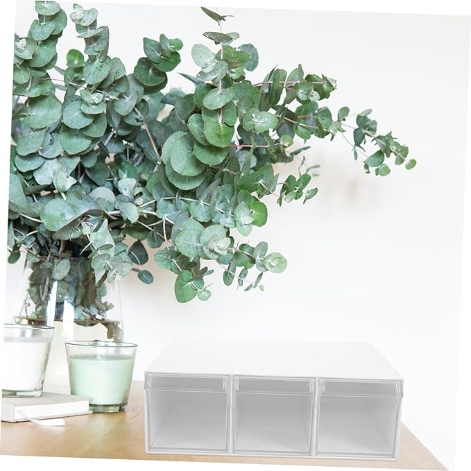 1set Storage Space Desktop Organizers Desk Drawer Organizer Makeup Box