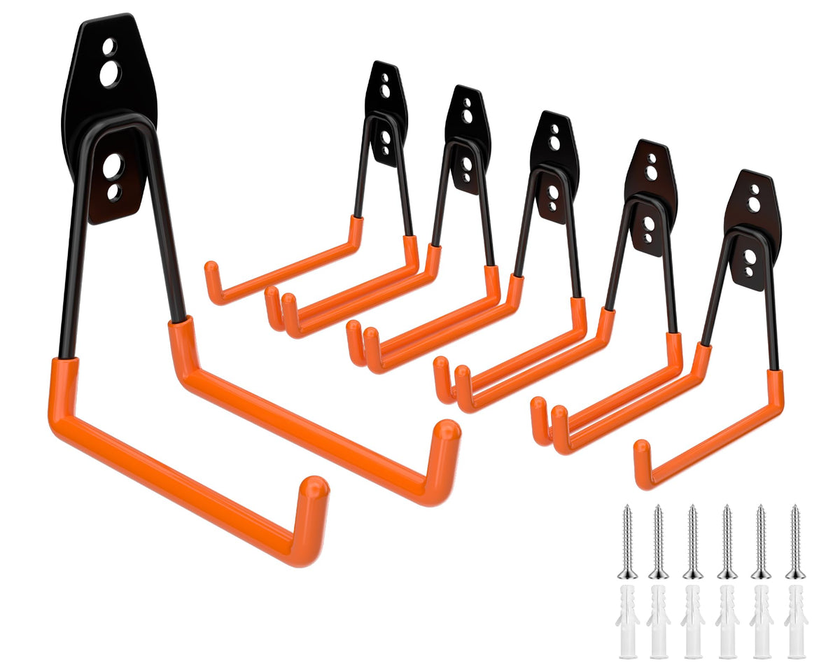ENUODA Large Garage Hooks Heavy Duty - Ladder Hanger | Garage Storage - Image 1