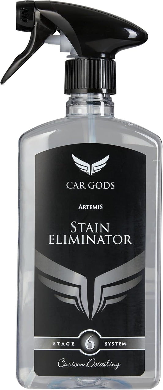 Car Gods Stain Eliminator for Fabric Upholstery Carpets and Interior Trim, 17 Fl Oz