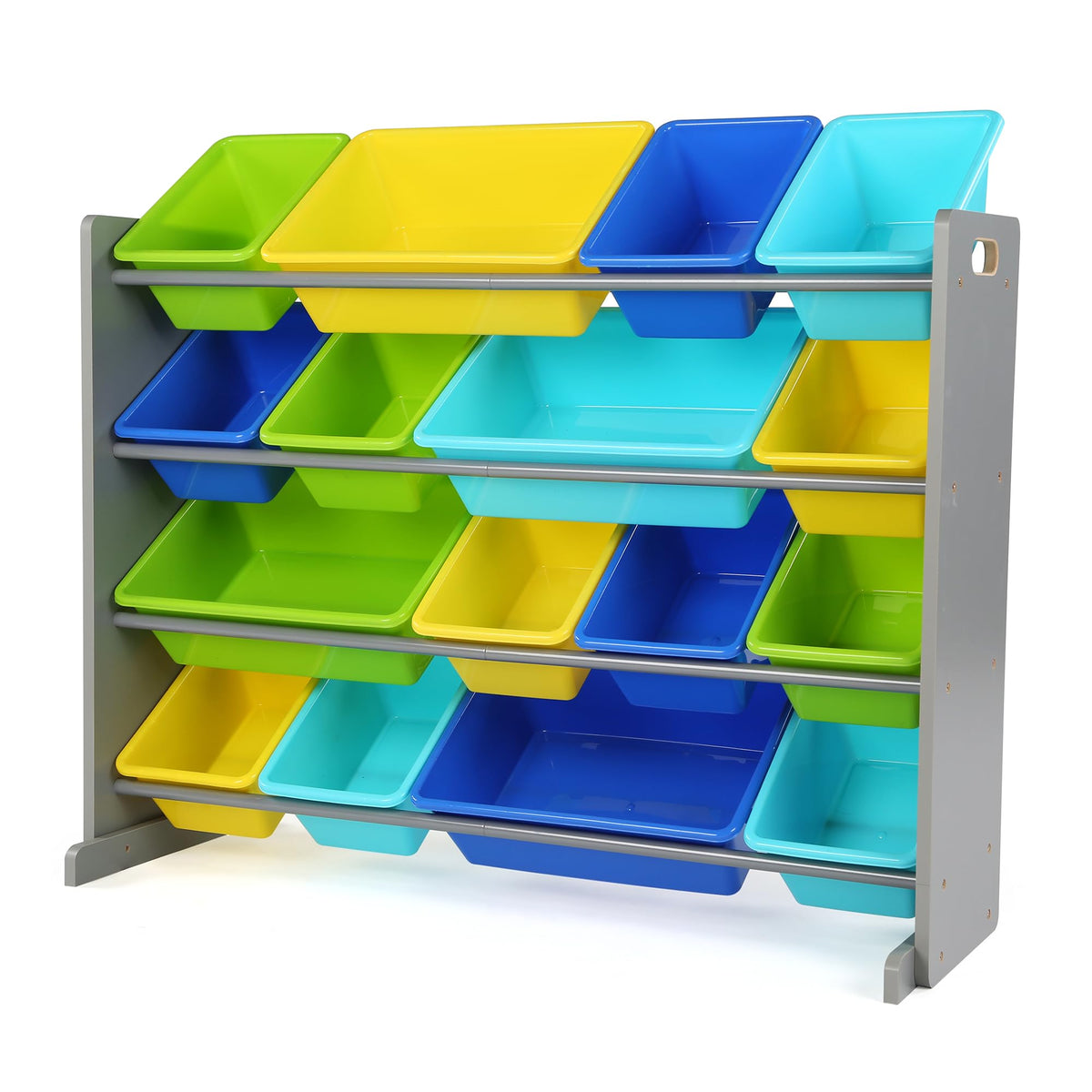 Humble Crew Kids Toy Organizer with 16 Bins, 4 Tier - Image 1