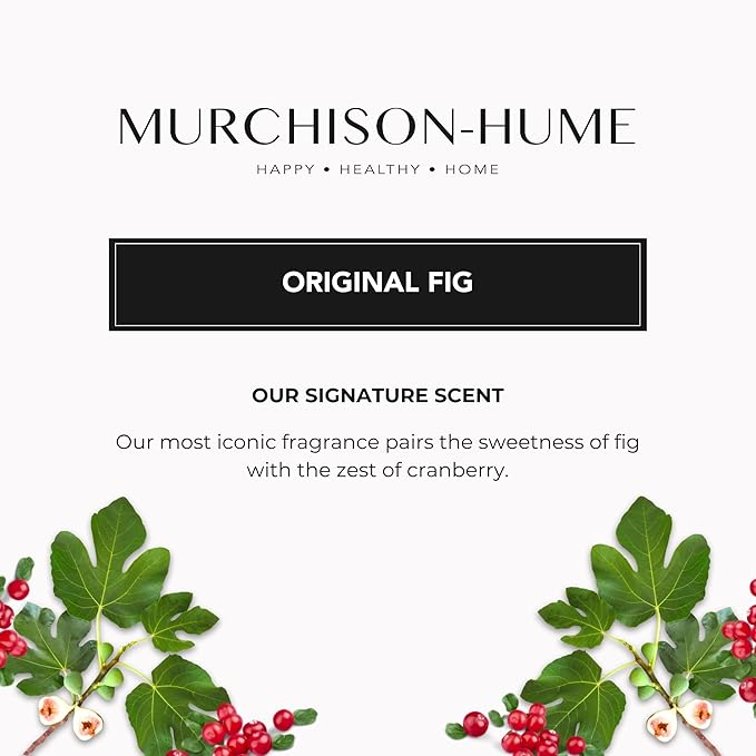 Murchison-Hume All Purpose Cleaner Spray, Plant Based Multi Surface Cleaner, Non Toxic Eco Friendly Kitchen & Bathroom Spray, Granite & Marble Safe, Grease Cutting Natural Cleaner – Original Fig
