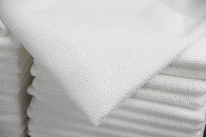 TTpn Best Lint-Free Warp Knitted. Microfiber Multipurpose Cleaning Cloth.Dishrag .Wash Cloth. Dish Cloths & Dish Towels. Pack of 50