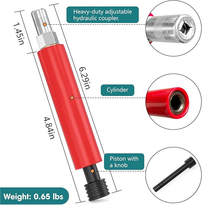 Grease Fitting Cleaning Tool, Grease Zerk Cleaner, Zerk Fitting Cleaning Tool, Easy Clean and Flush Out Old Dried Grease with Hydraulic Pressure & Penetrating Oil for Zerks Pins Shafts Bushings Joints