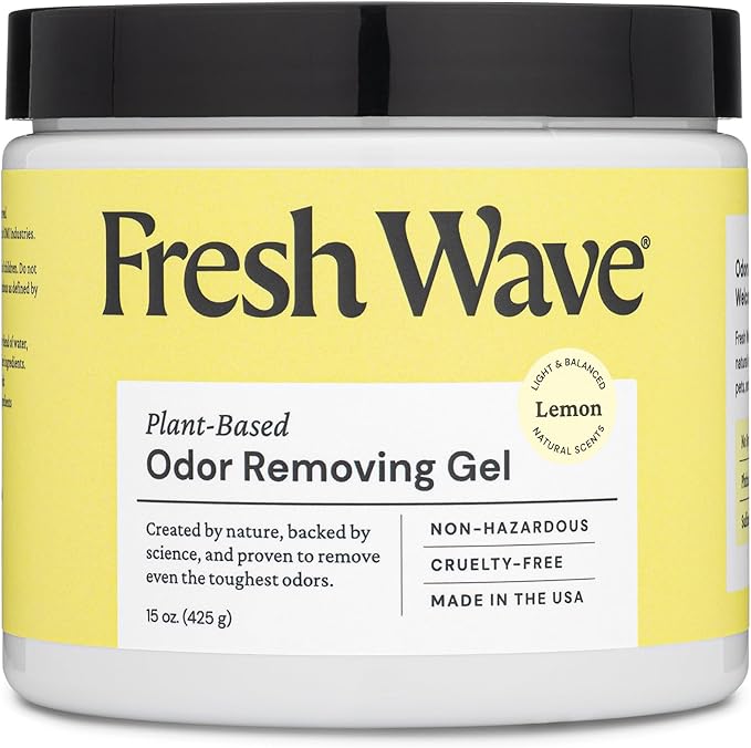 Fresh Wave Lemon Odor Removing Gel 15oz bottle