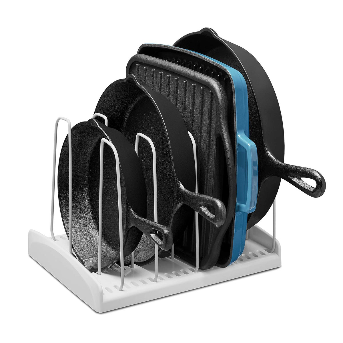 YouCopia StoreMore Cookware Rack with Tall Steel Wir | All Products - Image 1