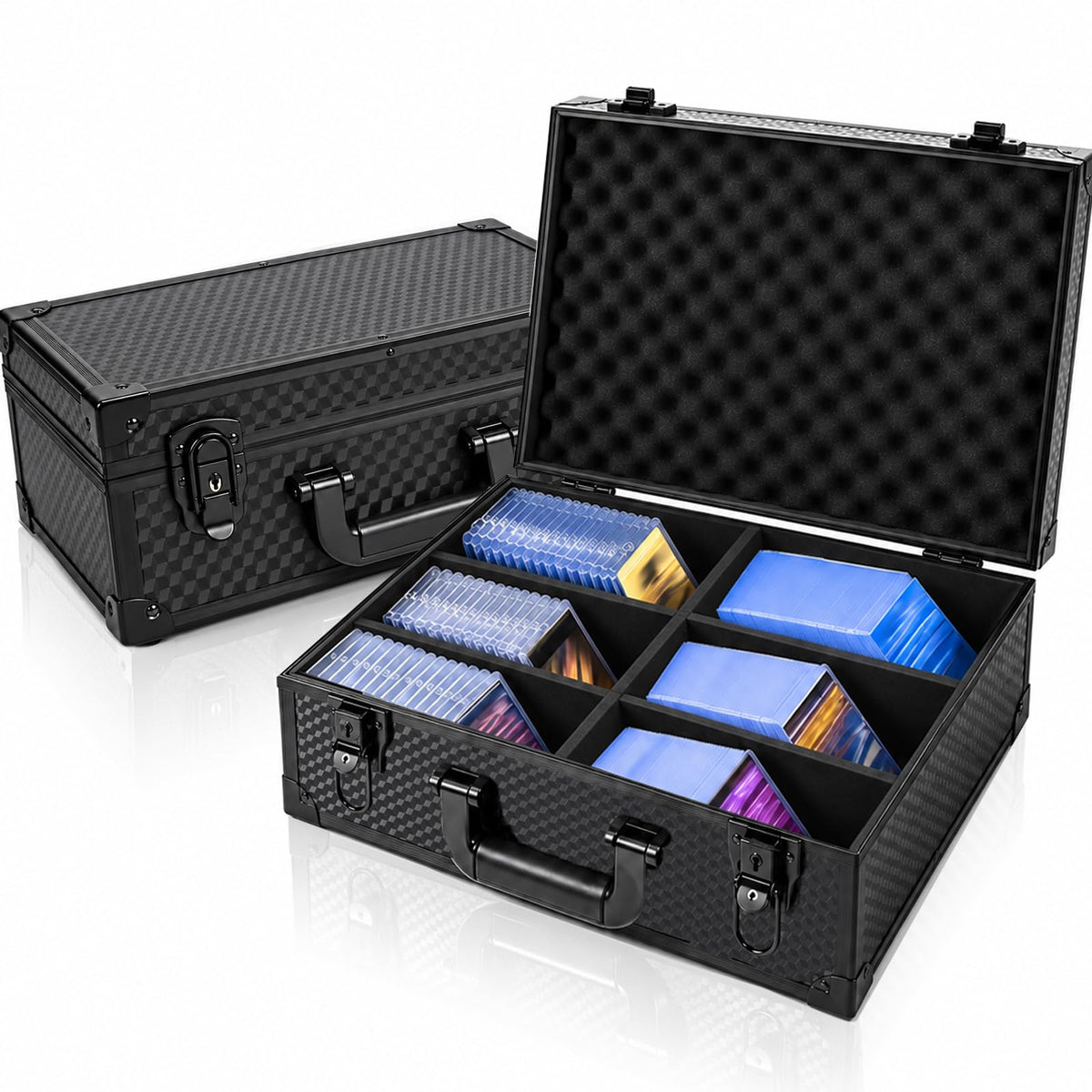 Top Loader Storage Box, 610+ Card Case for Trading | Home Organization - Image 1