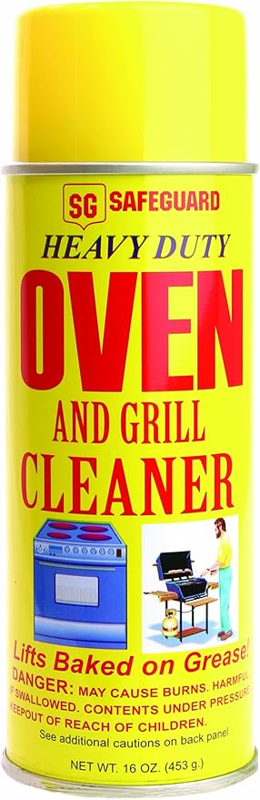 SAFEGUARD 901 Heavy Duty Oven and Grill Cleaner, 16-Ounce