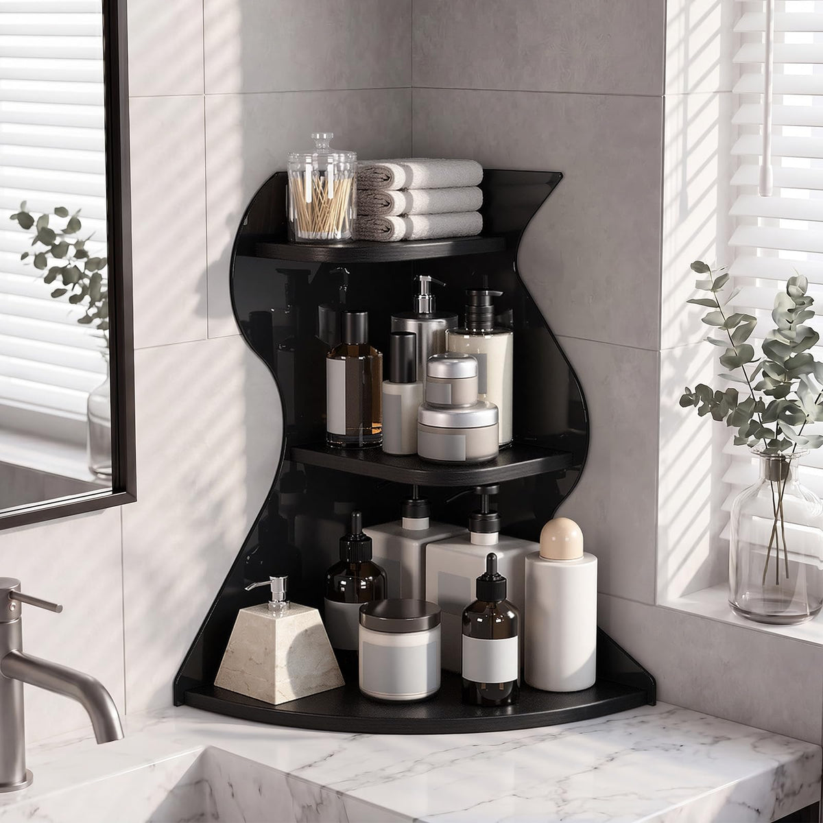 Bathroom Counter Organizer,Bathroom Counter Shelf,Pe | All Products - Image 1