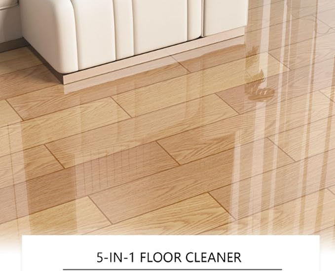 5-in-1 Hardwood Floor Cleaner, 2026 multi surface cleaner, 100 ml/3.38 oz Concentrated Multi Surface Cleaning Solution for Tile, Laminate and Wood, Streak-Free Shine for Kitchen and Bathroom (5pcs)