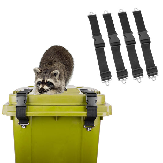 Bear/Raccoon/Dog-Proof Trash Can Lock 4-Pack, Heavy-Duty - Image 1