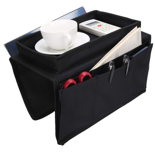 Shanrya Sofa Armrest Organizer Caddy, 4 Pockets Couch - Image 1