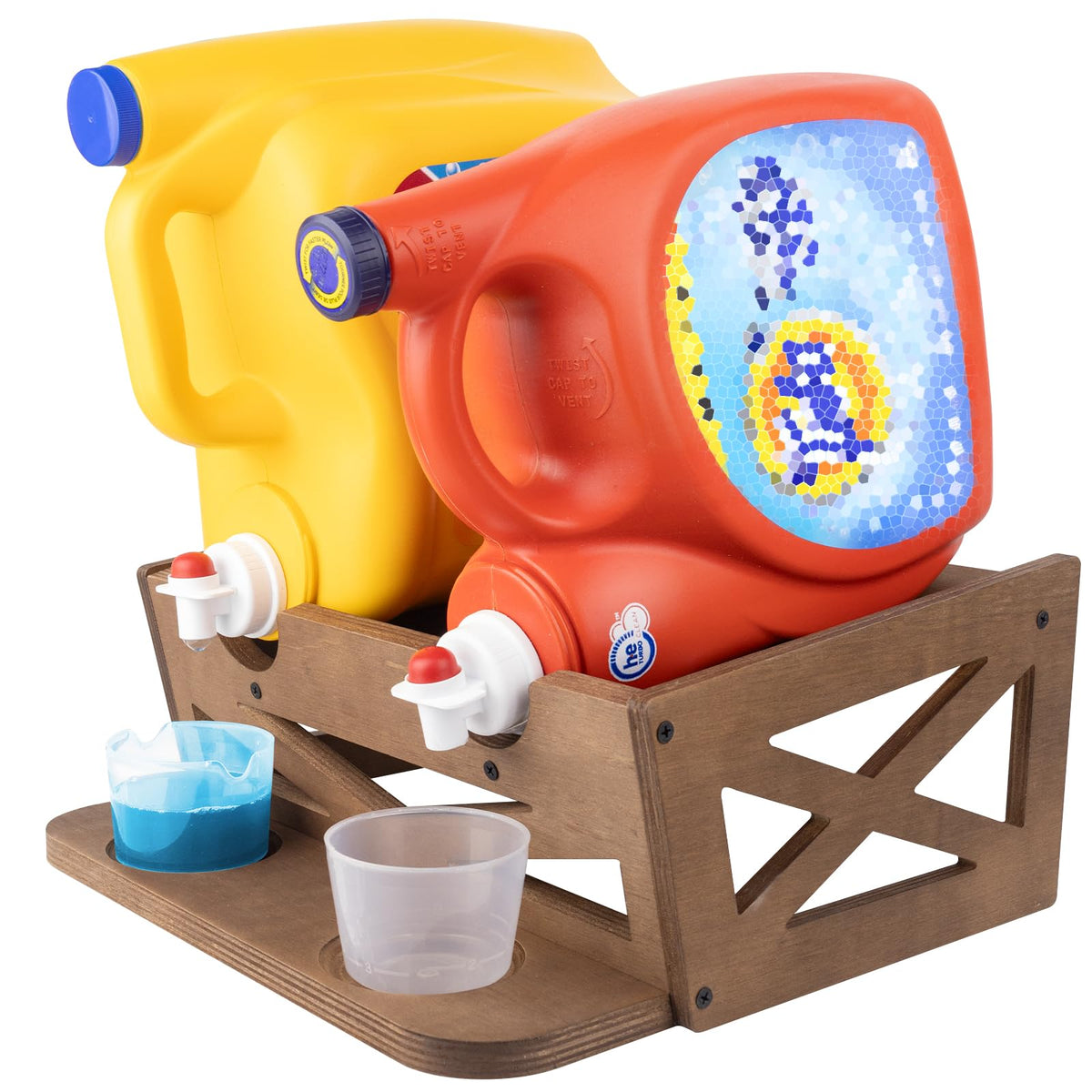 Laundry Detergent Holder,Can Hold 2 Bottles of Laundry Detergent - Image 1