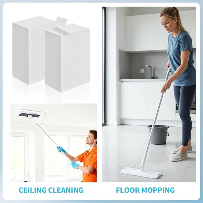 320 Pcs Wet Mop Pads Refills Disposable Moist Mopping Cloth Wipes Cleaning Sweeper Wet Refills for Wood Floor Tile Hardwood