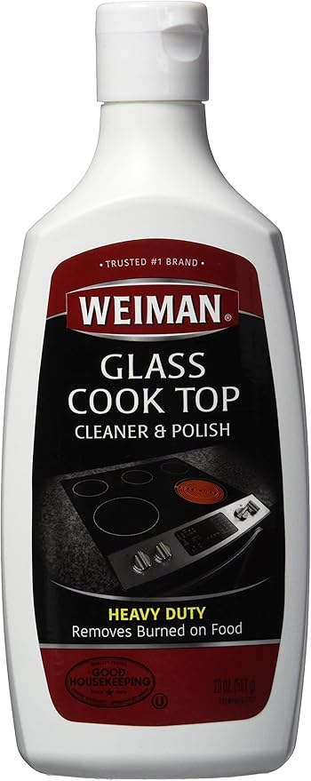 Weiman Cook Top Cleaner & Polish-Heavy Duty 20 fl oz - 6 pack