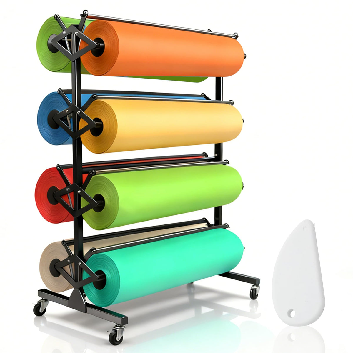 Large Paper Roll Dispenser Holder, Butcher Paper Roll Rack - Image 1