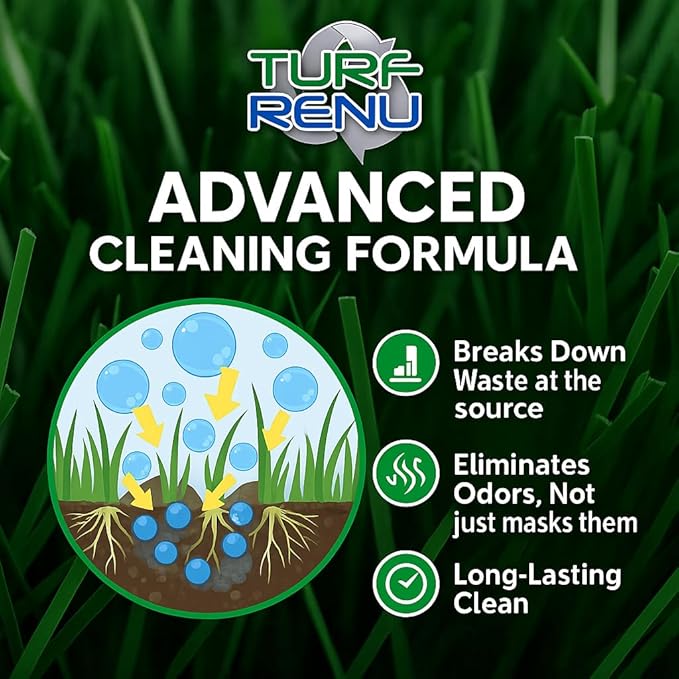 Tr10101 Bio-Enzymatic Cleaning Solution for Synthetic/Artificial Turf and Pet Odor Control, 1-Gallon, 2-Pack