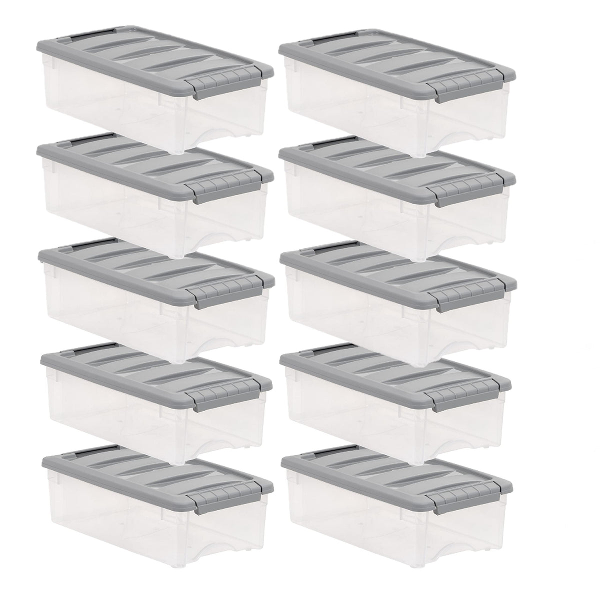 Amazon Basics Plastic Storage Containers with Secure Latching - Image 1