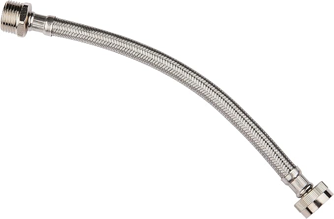 EFIELD Steam Dryer Installation Kit, Stainless Steel Hoses, 6 ft Length Hose with 3/4" FHT 90 Degree Elbow,1 ft Inlet and Y Connector for Hose Splitter,(HOSE008)