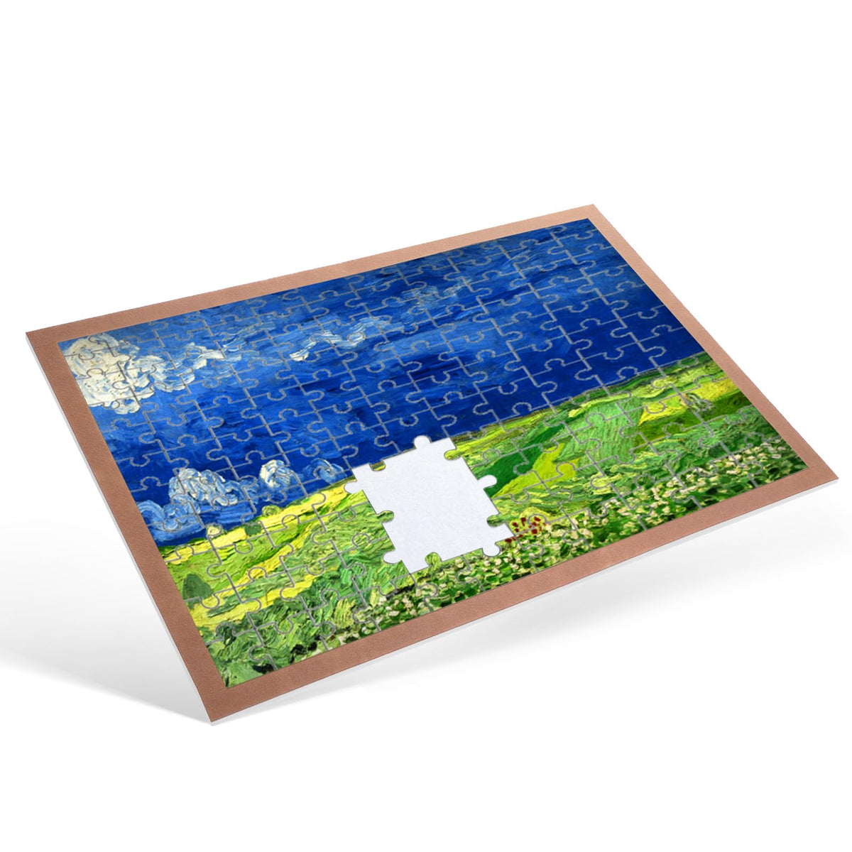 HEMOTON Jigsaw Puzzle Mat, Portable Puzzle Board - Image 1