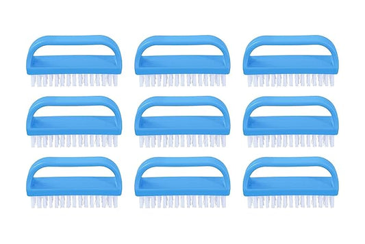 Nail Brush for Cleaning Fingernails, Nail Scrubber Brush, Toe Foot Hands Fingernail Brush Cleaner- Small Scrub Brush- All-Purpose Stiff Cleaning Brush for Home, Kitchen, Work, 9 Pack - Superio