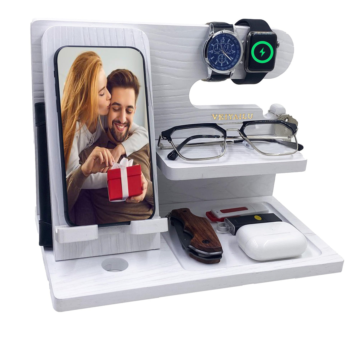 VEIYAILU Gifts for Women Girlfriend Men Him Husband Boyfriend Son - Image 1