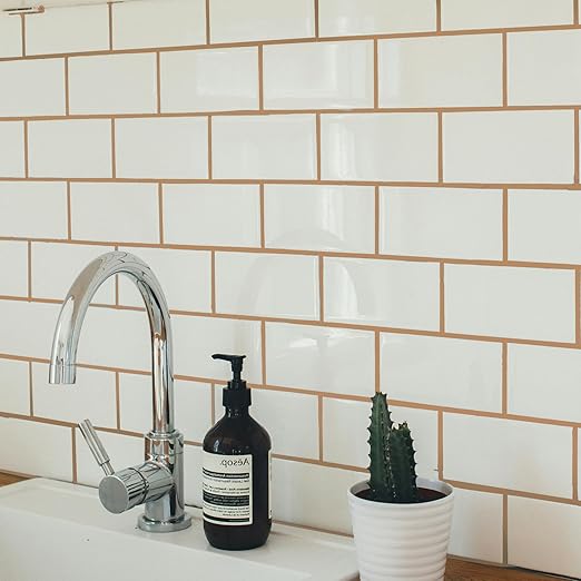 Tile Grout Repair Kit - Light Brown- Premixed Acrylic Sanded Grout, Waterproof Formula, Bathroom & Shower Grout Repair, with Plastic Applicator, 13.4 oz / 380 g / 0.84 lb