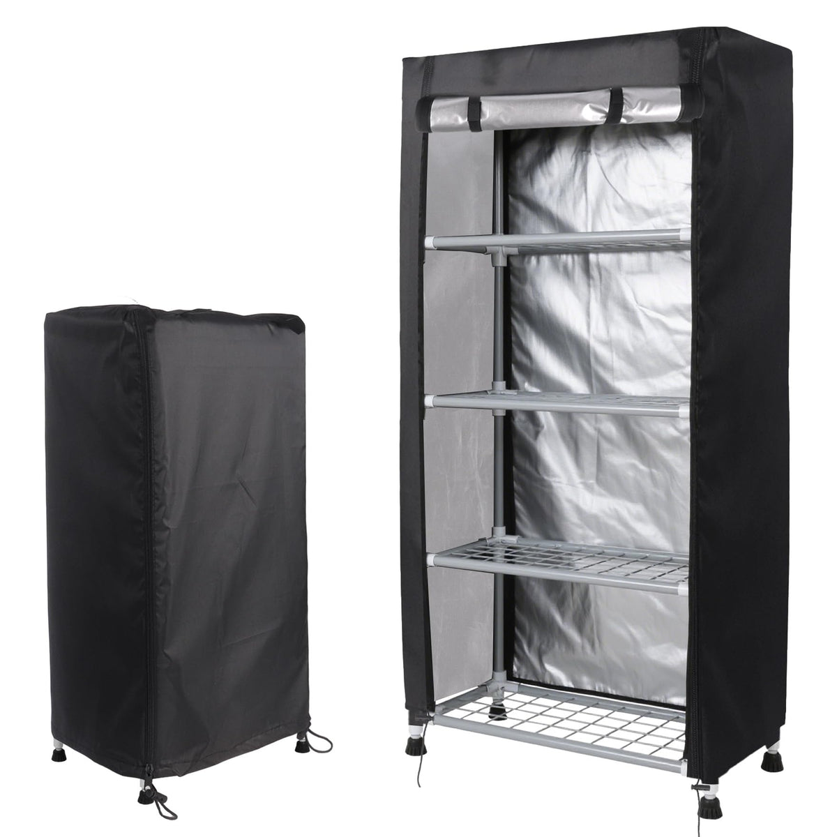 Klmnop Storage Shelf Cover Fits Racks 36" L X 18''W X 72''H - Image 1