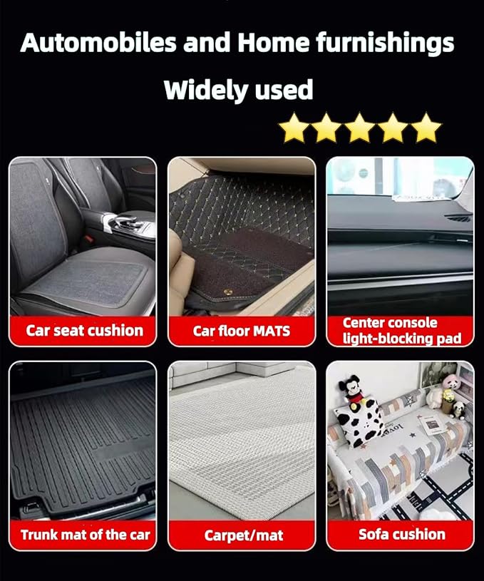 24 Sets Heavy-Duty Hook and Loop Strips with Adhesive Fasteners,Made with 3M VHB,Waterproof Heat-Resistant, for Walls,EZ Passes,Sofa Cushions,Car Floor Mats,Furniture,Carpet and More(3.2''x1.2'')